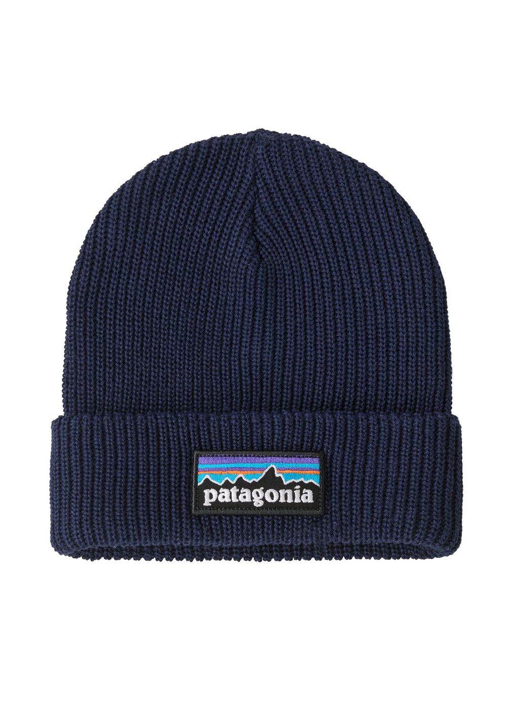 Patagonia Kids P6 Logo Beanie New Navy