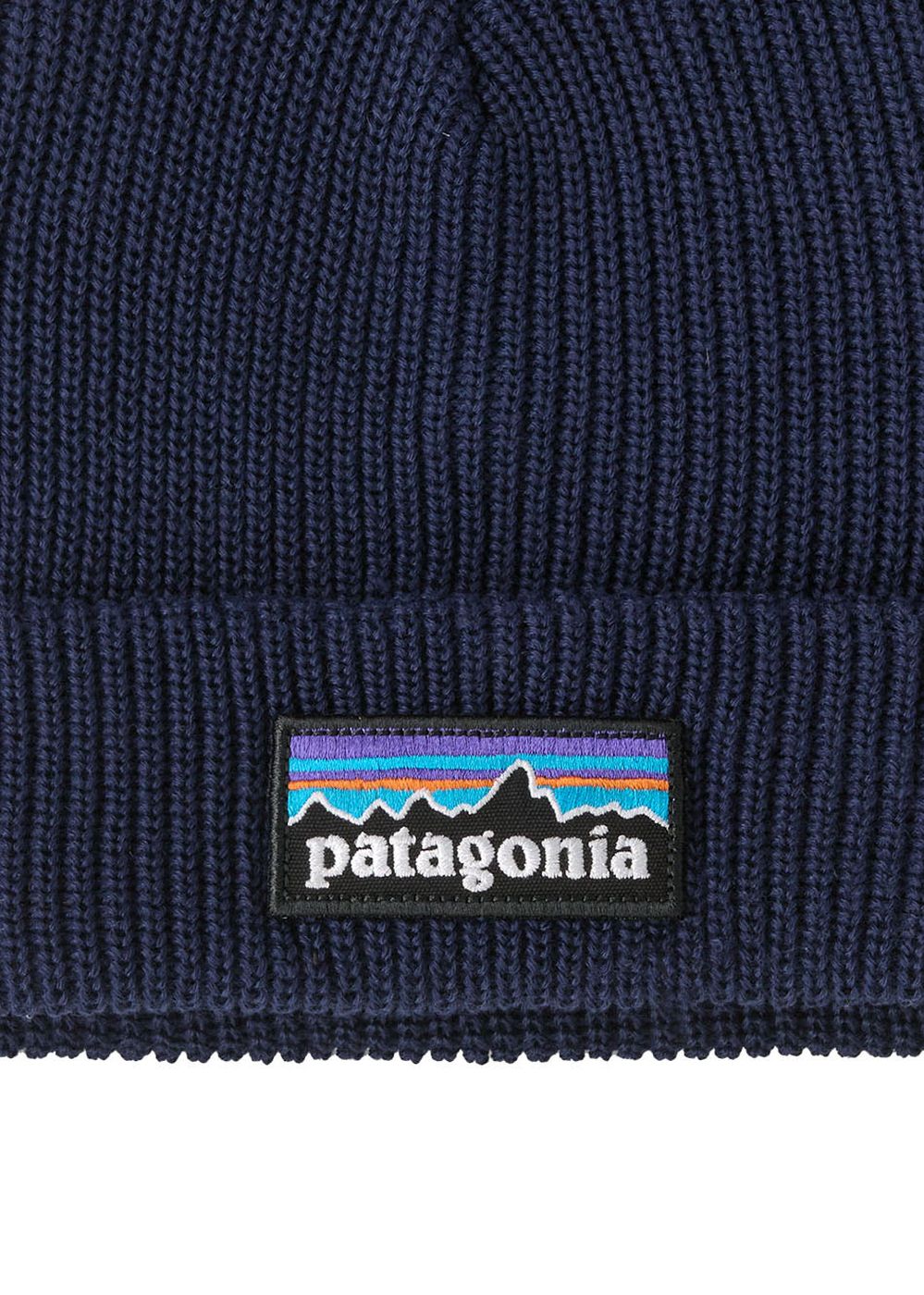 Patagonia Kids P6 Logo Beanie New Navy