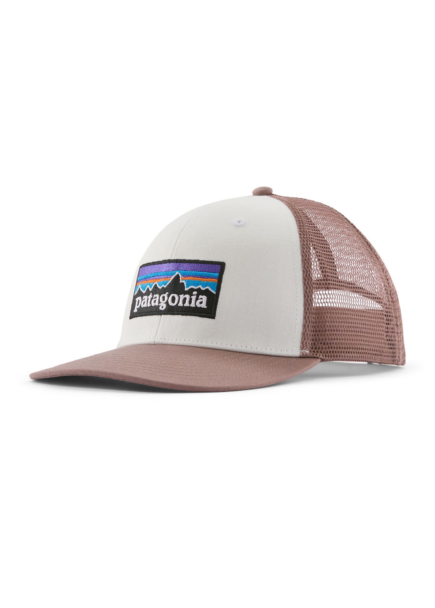Patagonia P6 Logo Trucker Cap Birch White