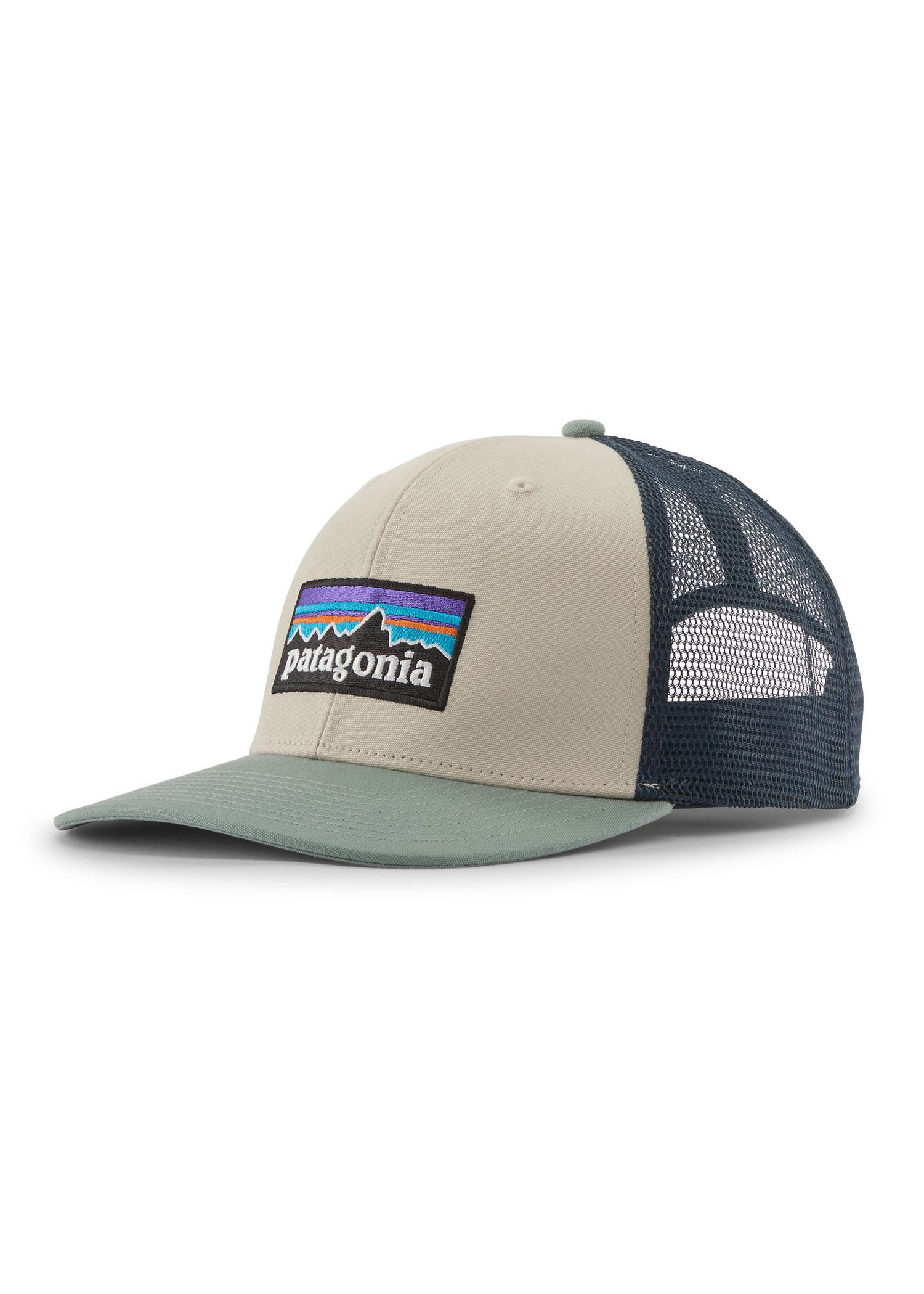 Patagonia P6 Logo Trucker Cap Pumice