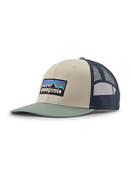 Patagonia P6 Logo Trucker Cap Pumice