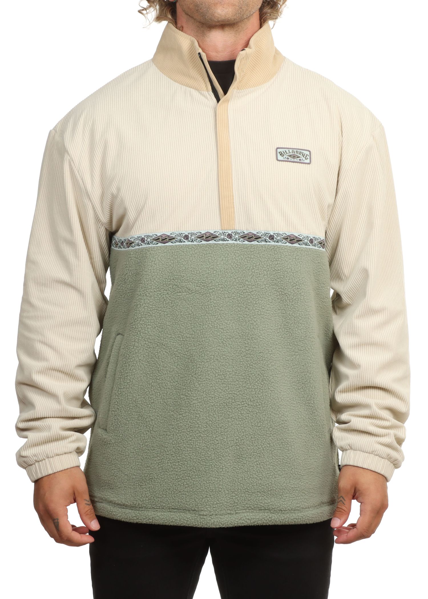 Billabong Space Lobster Fleece Khaki