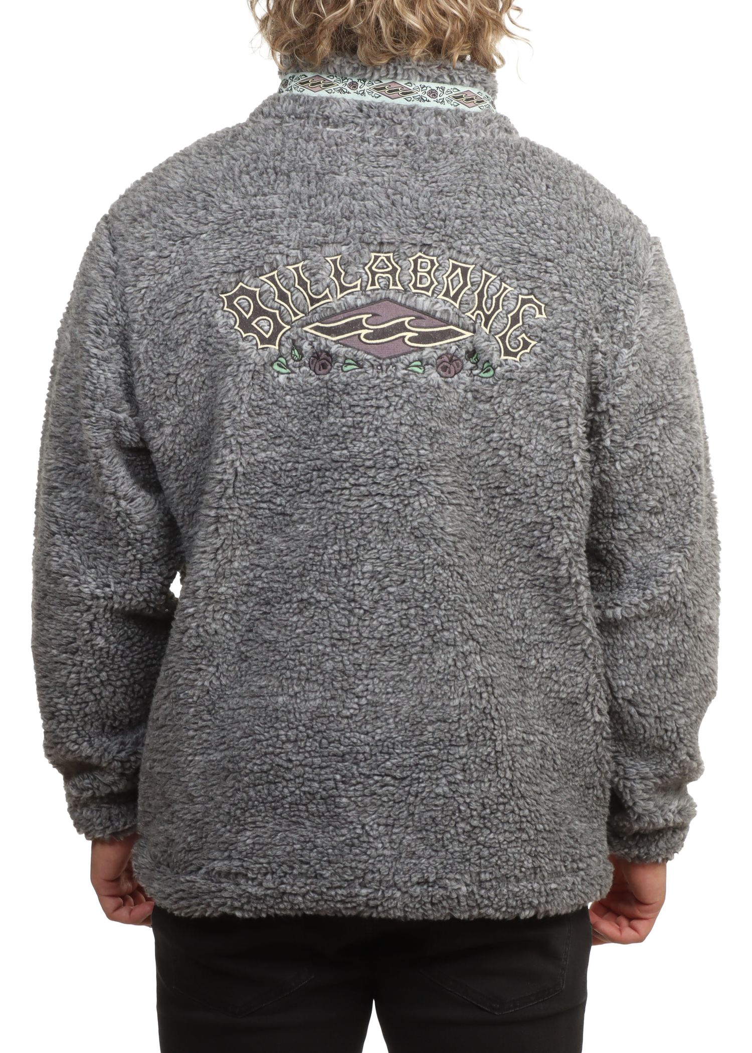 Billabong Tombstone Half Zip Fleece Raven