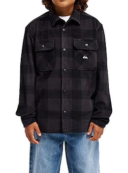 Quiksilver Boys Venture Polar Shirt Black