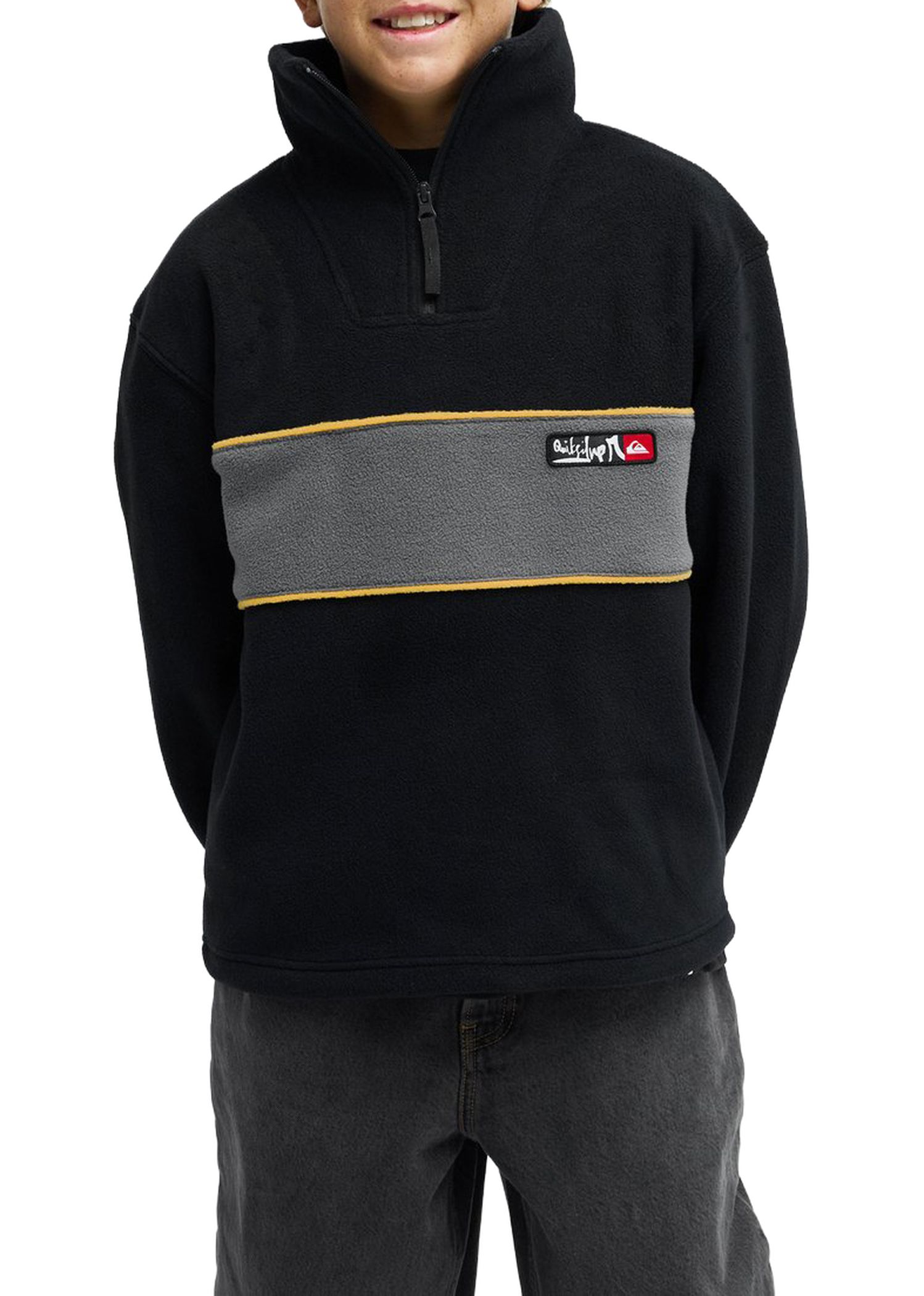 Quiksilver Boys Cruz Polar Fleece Black