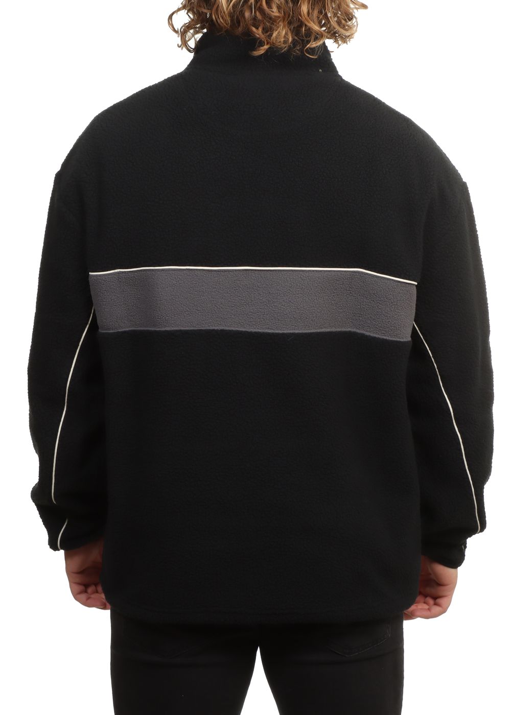 Quiksilver Omni Sherpa Half Zip Fleece Black
