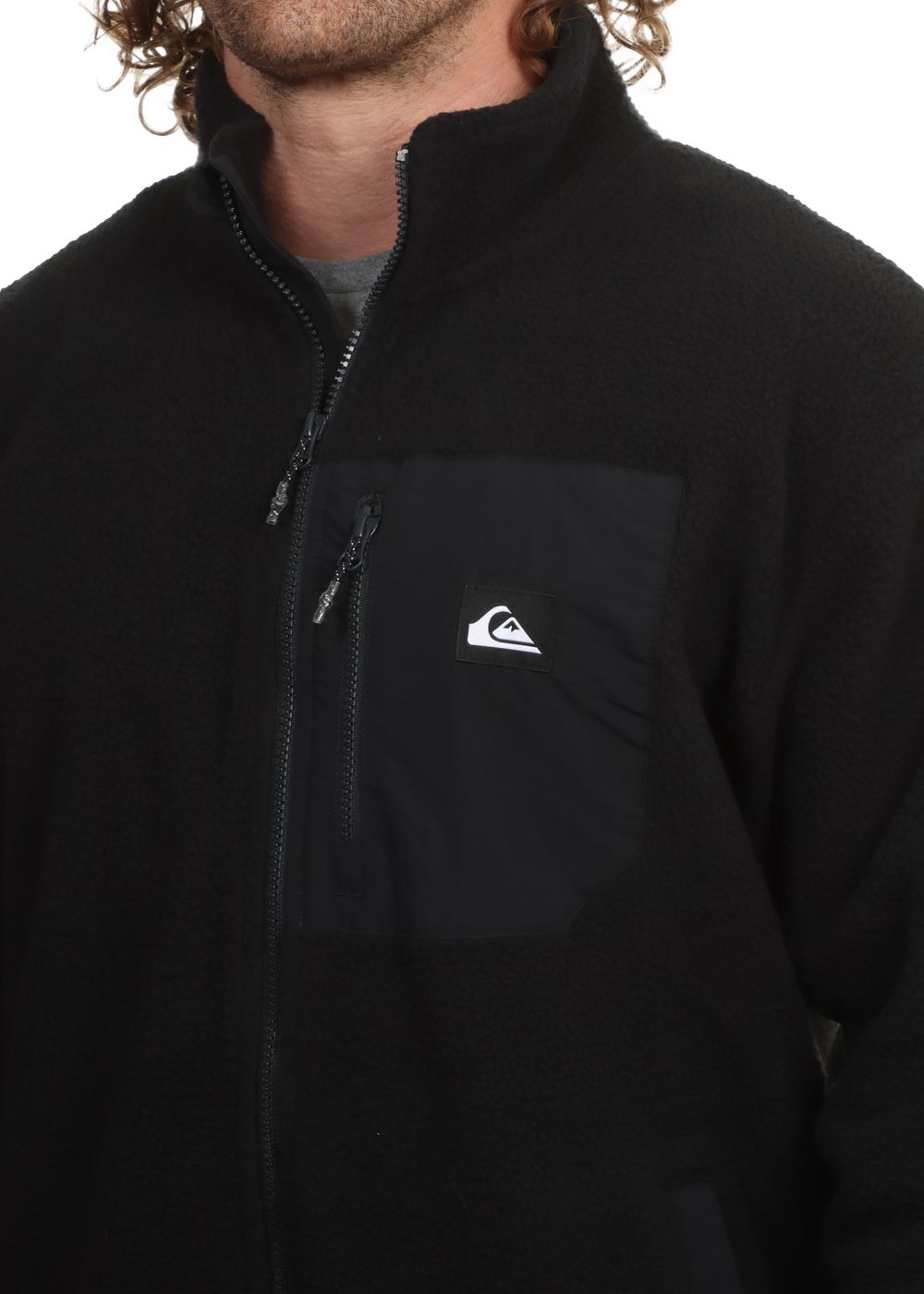 Quiksilver Clean Coast Zip Fleece Black