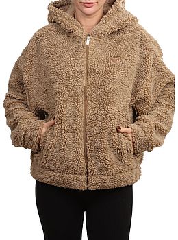 Roxy City Track Zip Fleece Woodsmoke