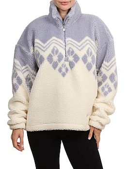 Roxy Mountain Story Fleece Egret