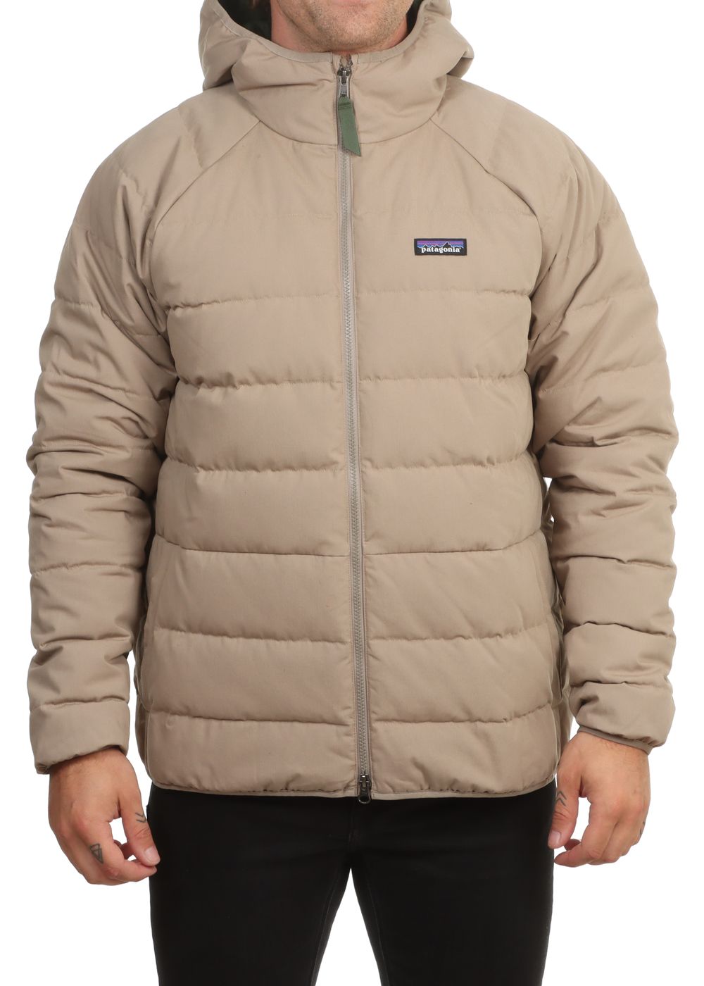 Patagonia Cotton Down Jacket Seabird Grey