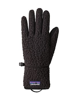 Patagonia Retro Pile Gloves Black