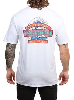 Patagonia Great Waves ResponsibiliTee White