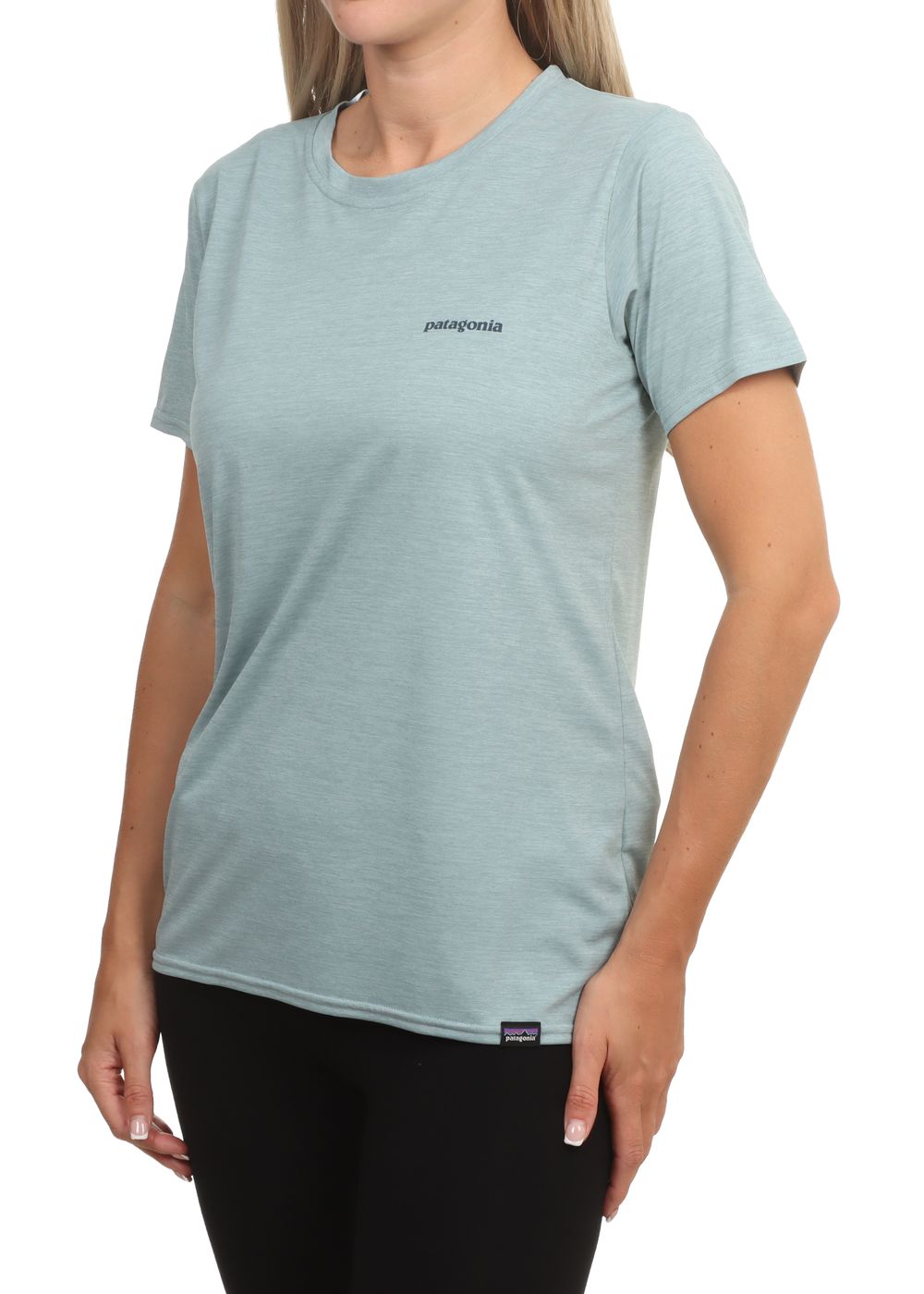 Patagonia Cap Cool Graphic Tee Thermal Blue