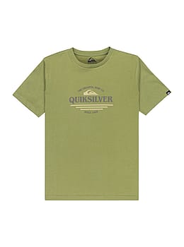 Quiksilver Boys Type Line Tee Loden Green