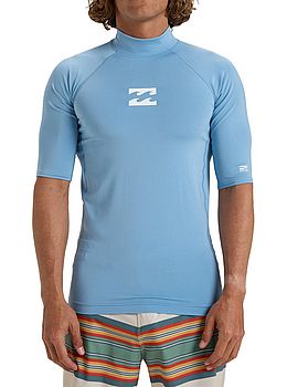 Billabong Waves All Day Rashvest Sky Blue