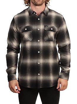 Ripcurl Count Flannel Shirt Taupe