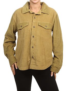 Ripcurl Stevie Cord Shirt Khaki