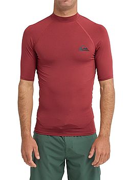 Quiksilver Everyday UPF50 Rashvest Burnt Russet