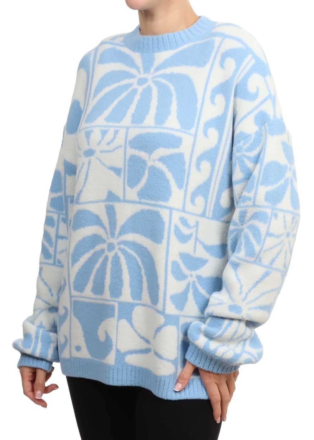 Ripcurl AOTS TY Williams Jacquard Sweater Blue