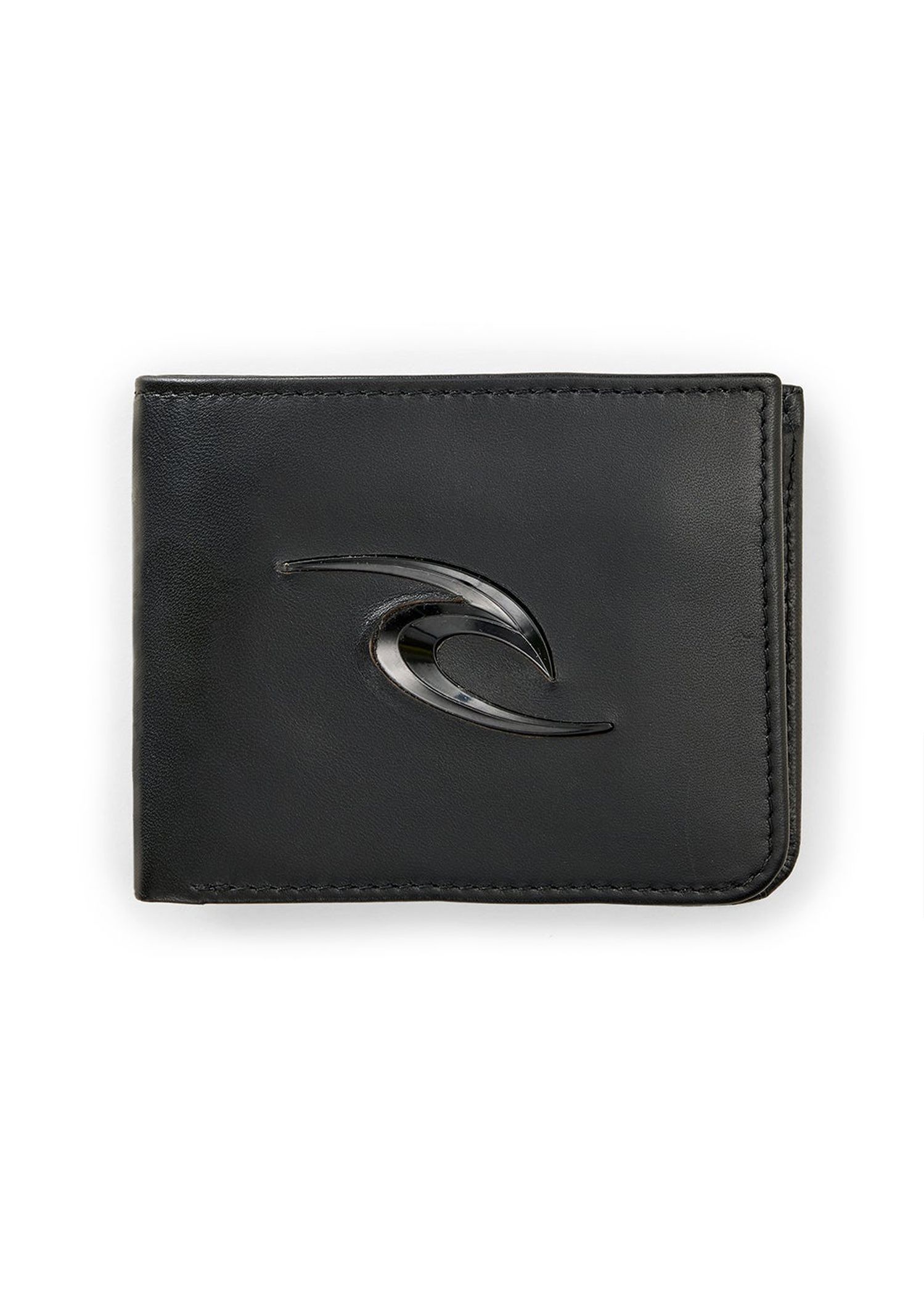 Ripcurl Wave Rfid 2 In 1 Wallet Black