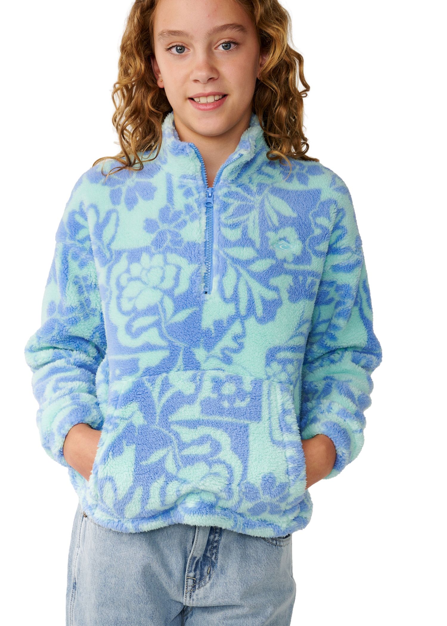 Ripcurl Girls Pacific Dreams Fleece Ocean