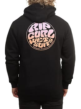 Ripcurl Wettie Passage Icon Zip Hoodie Black