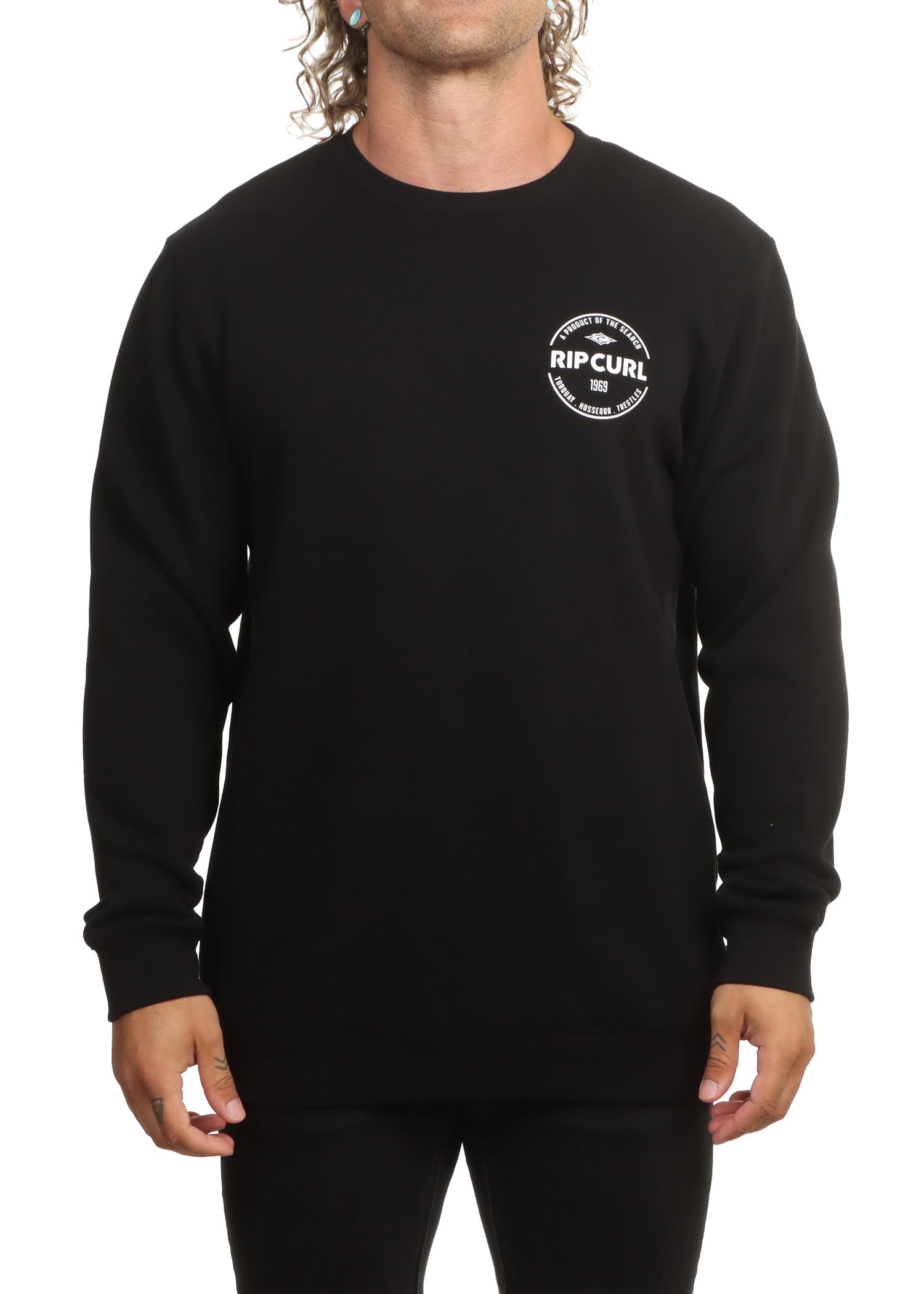 Ripcurl Staple Crew Black