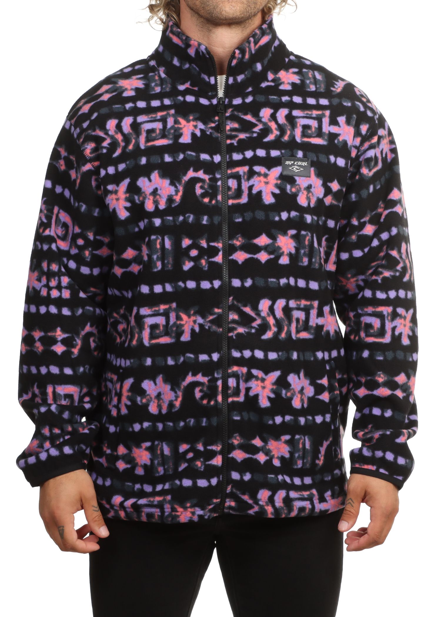 Ripcurl Sessions Polar Zip Fleece Black