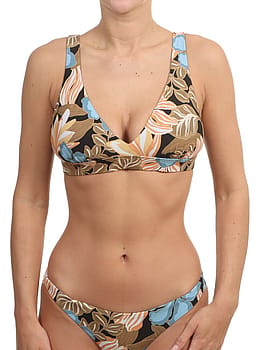 Ripcurl Follow The Sun Crop Bikini Top Black