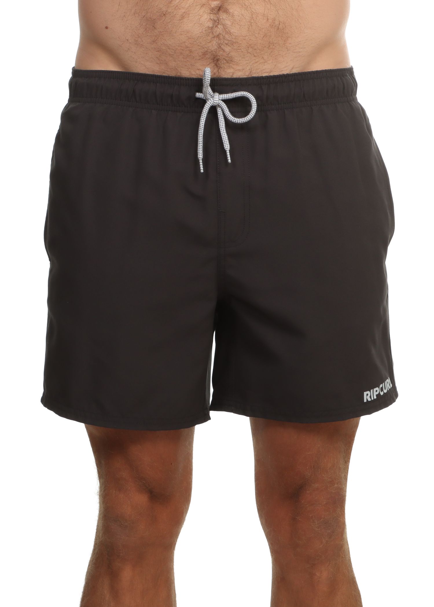 Ripcurl Streamline Offset Volley Shorts Black