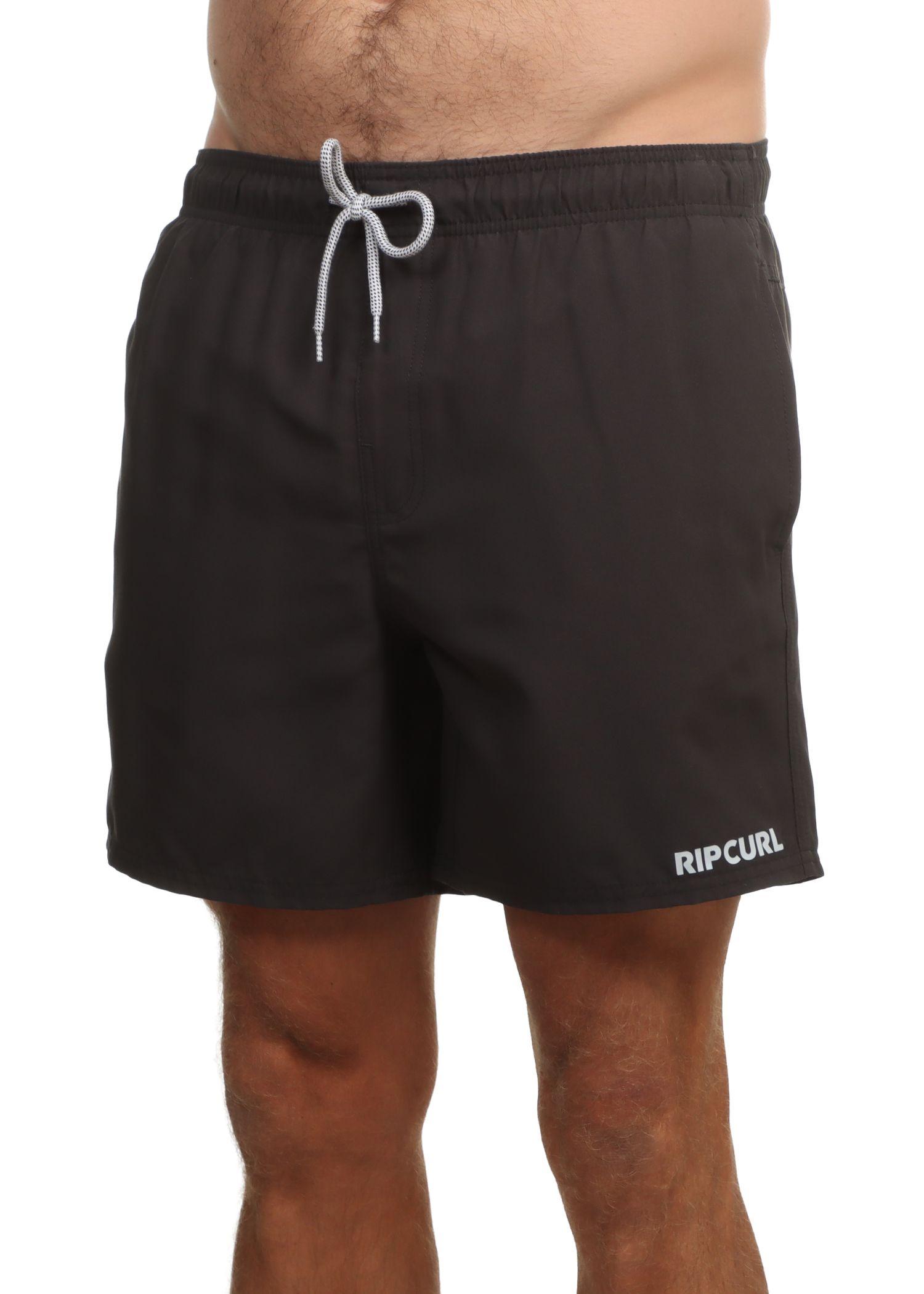 Ripcurl Streamline Offset Volley Shorts Black