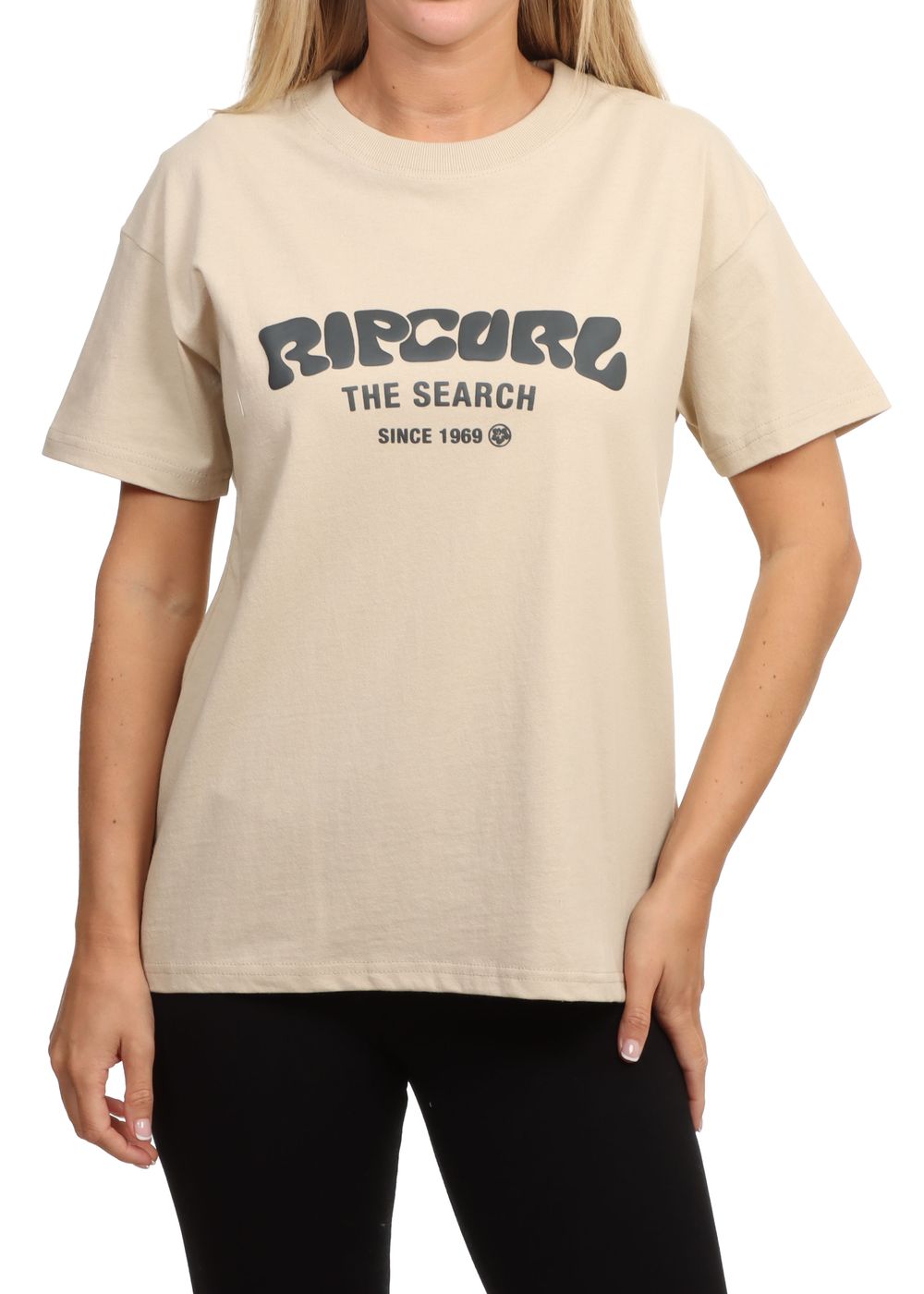 Ripcurl Surf Puff Relaxed Tee Natural