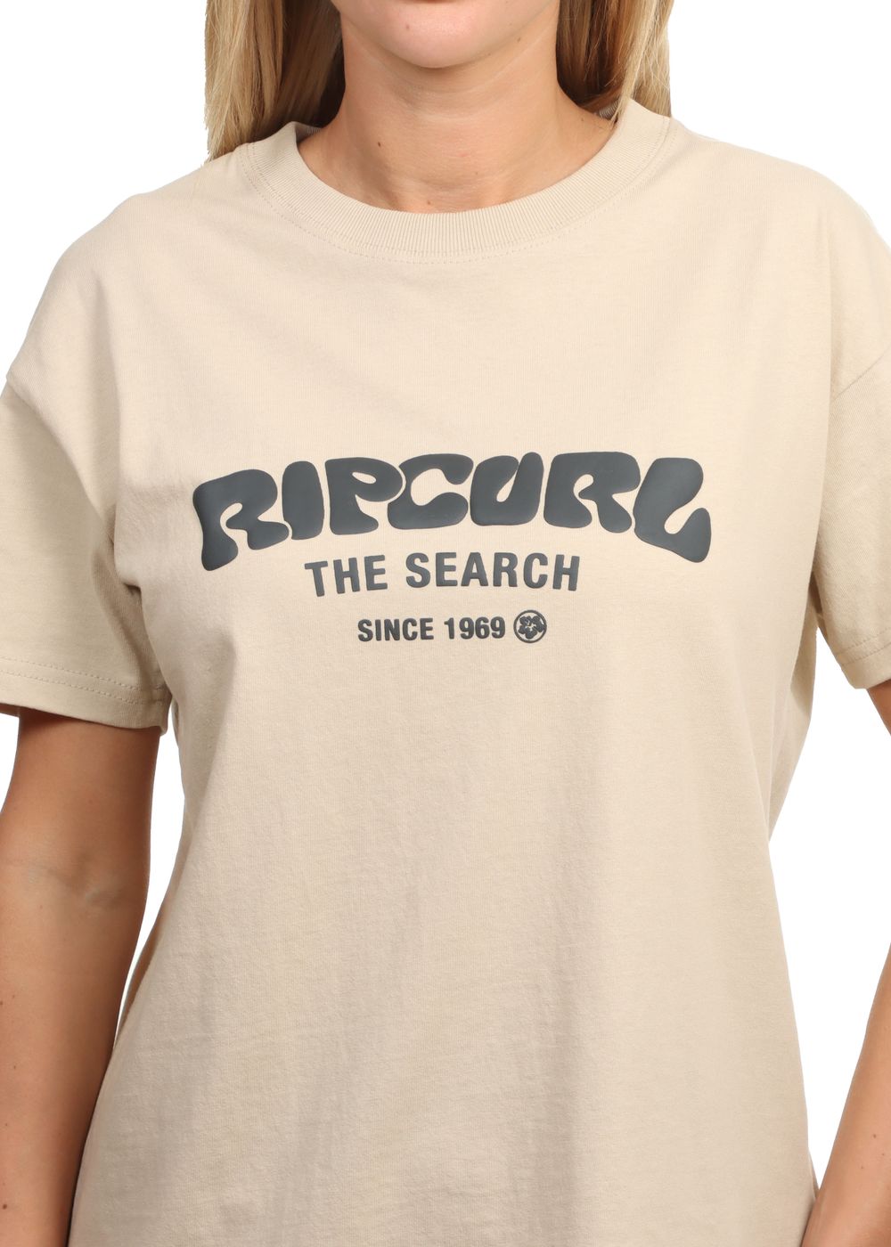Ripcurl Surf Puff Relaxed Tee Natural