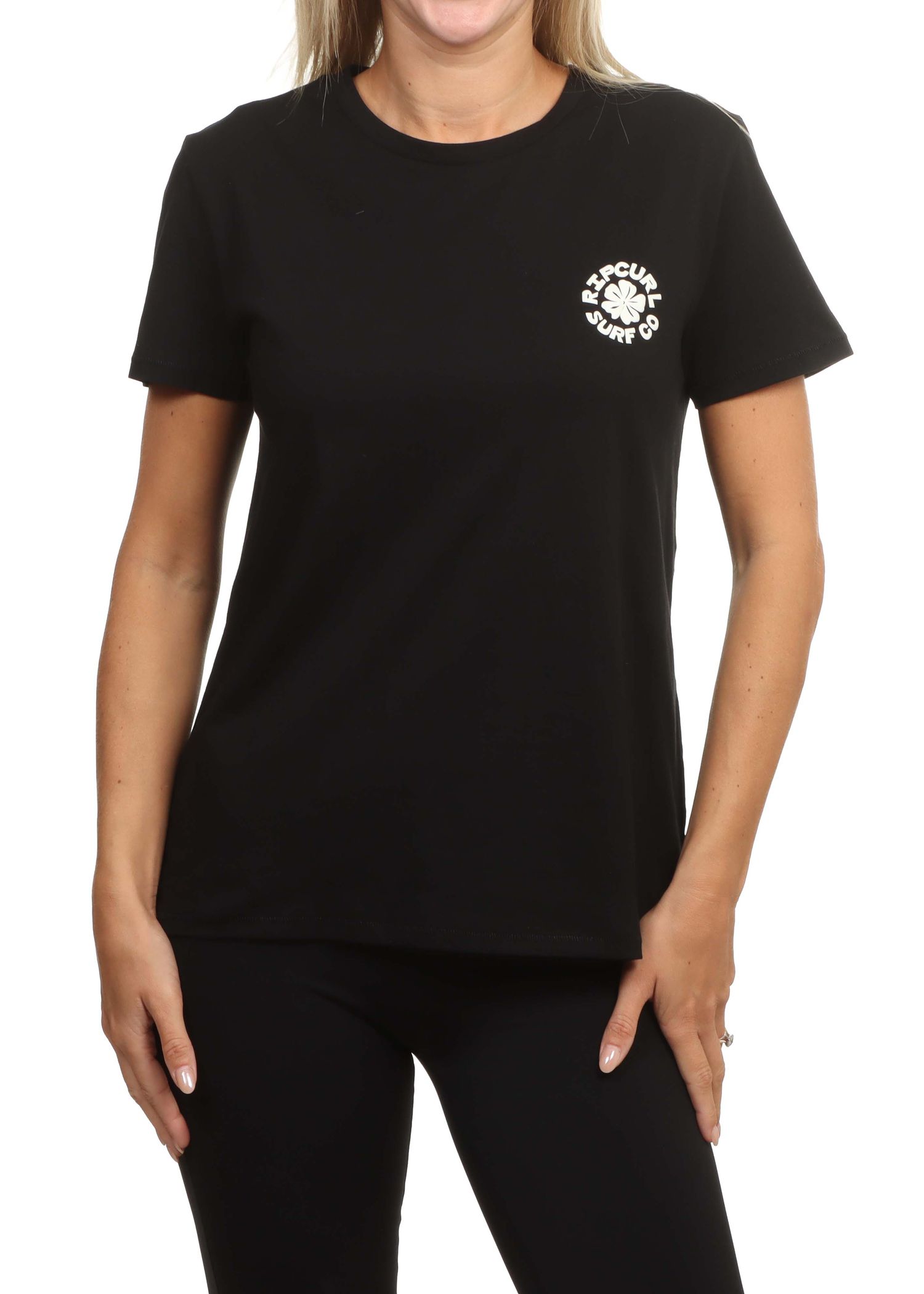 Ripcurl Party Wave Tee Black