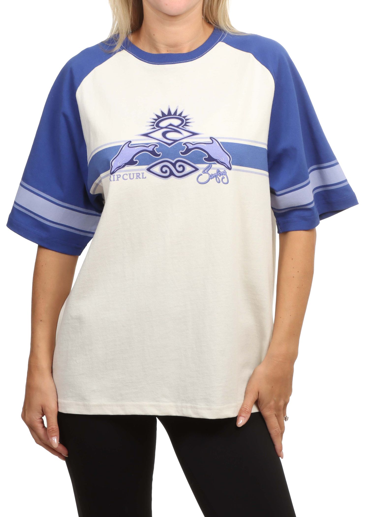 Ripcurl Dolphin Archive Oversized Tee Bone