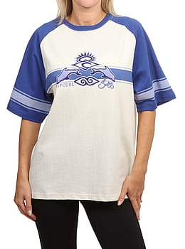Ripcurl Dolphin Archive Oversized Tee Bone