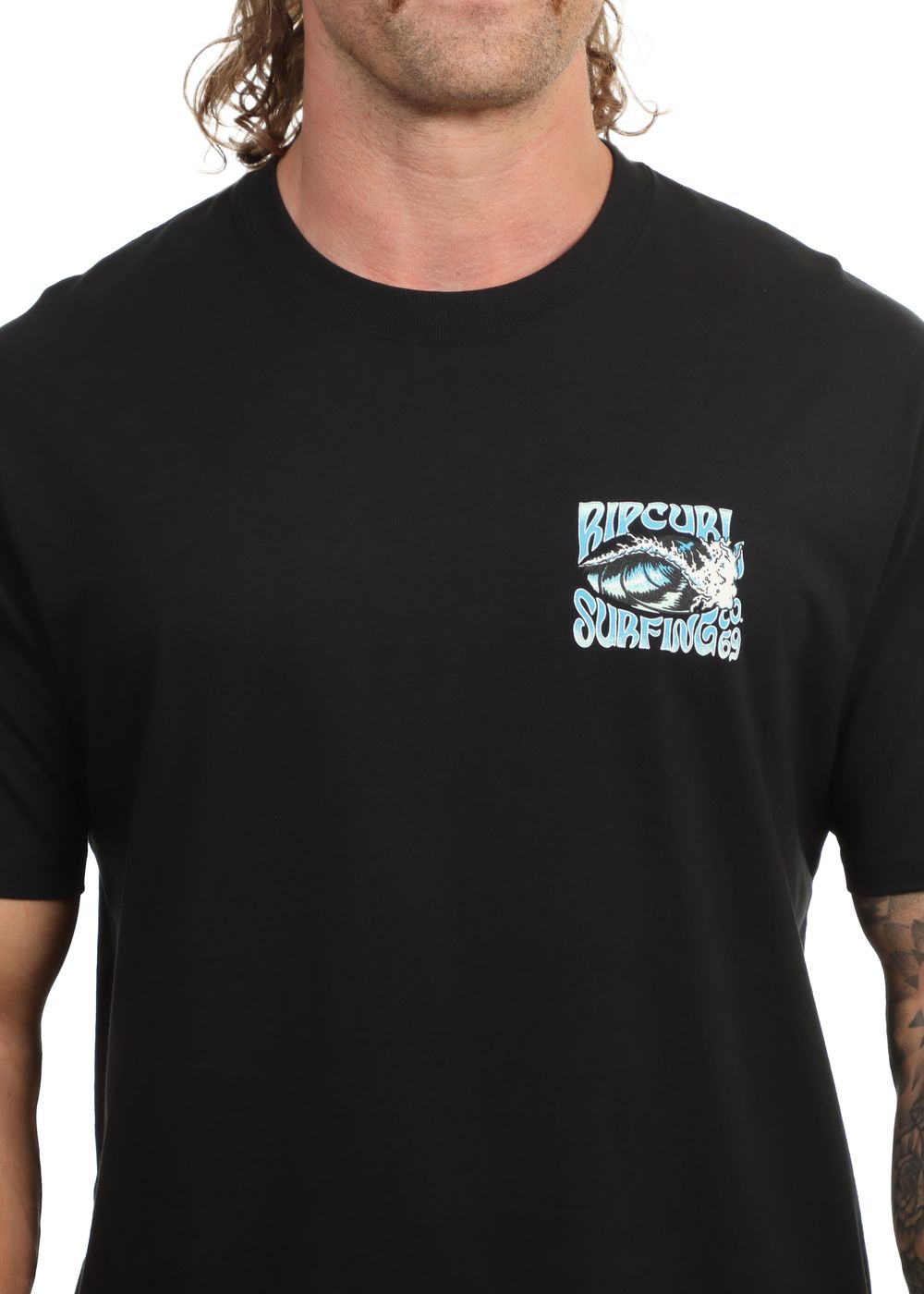 Ripcurl Hazed & Tubed Tee Black