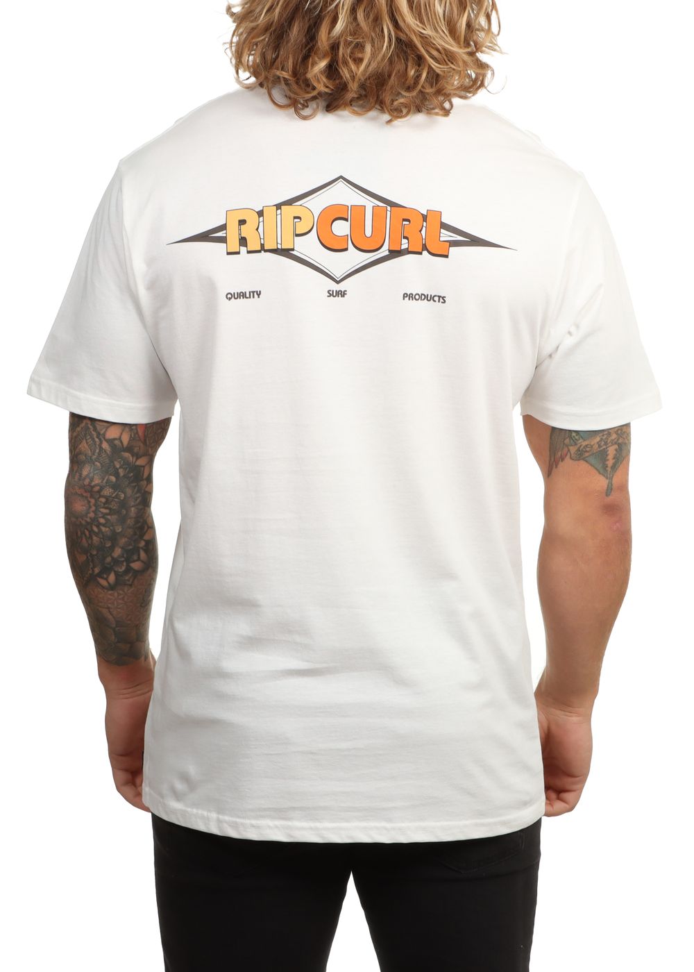 Ripcurl Surf Revival Decal Tee Bone