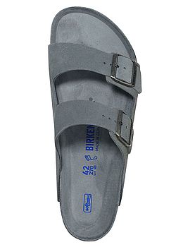 Birkenstock Arizona Soft Footbed Sandals Basalt