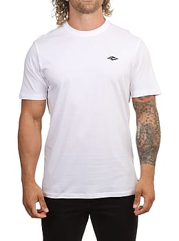 Ripcurl Streamline Embroid Tee White