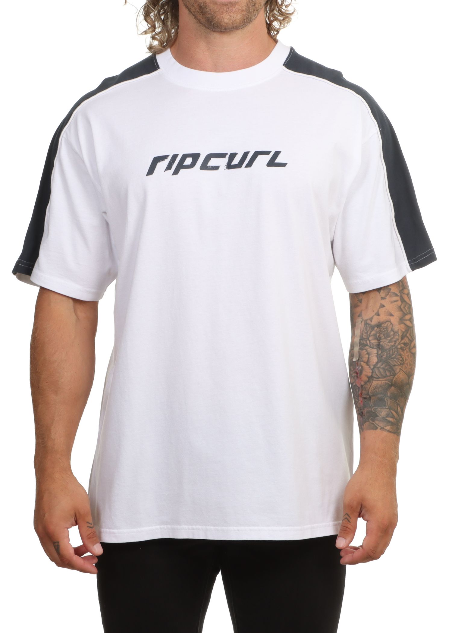 Ripcurl Archive Up Top Panel Tee White