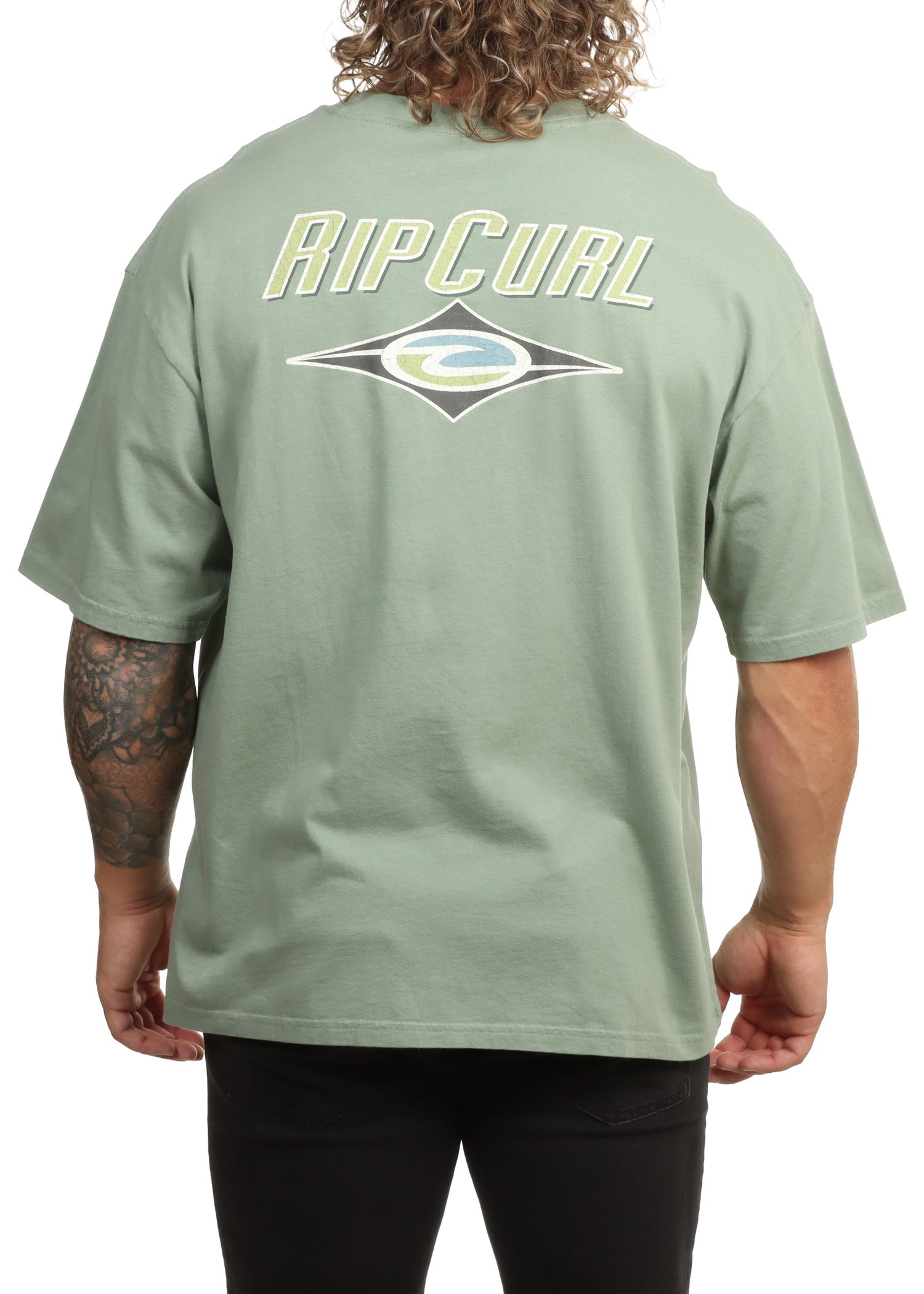 Ripcurl Heritage Icon Tee Sage