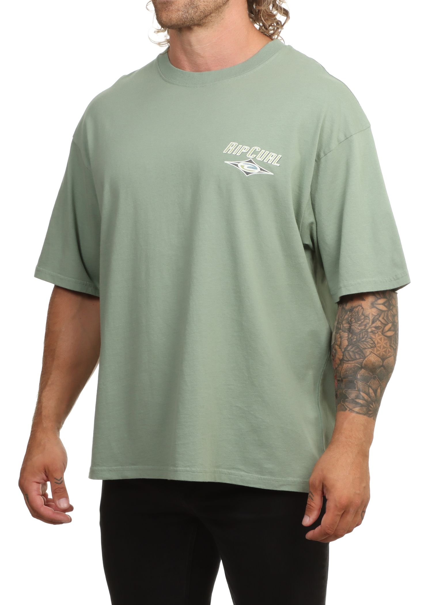 Ripcurl Heritage Icon Tee Sage