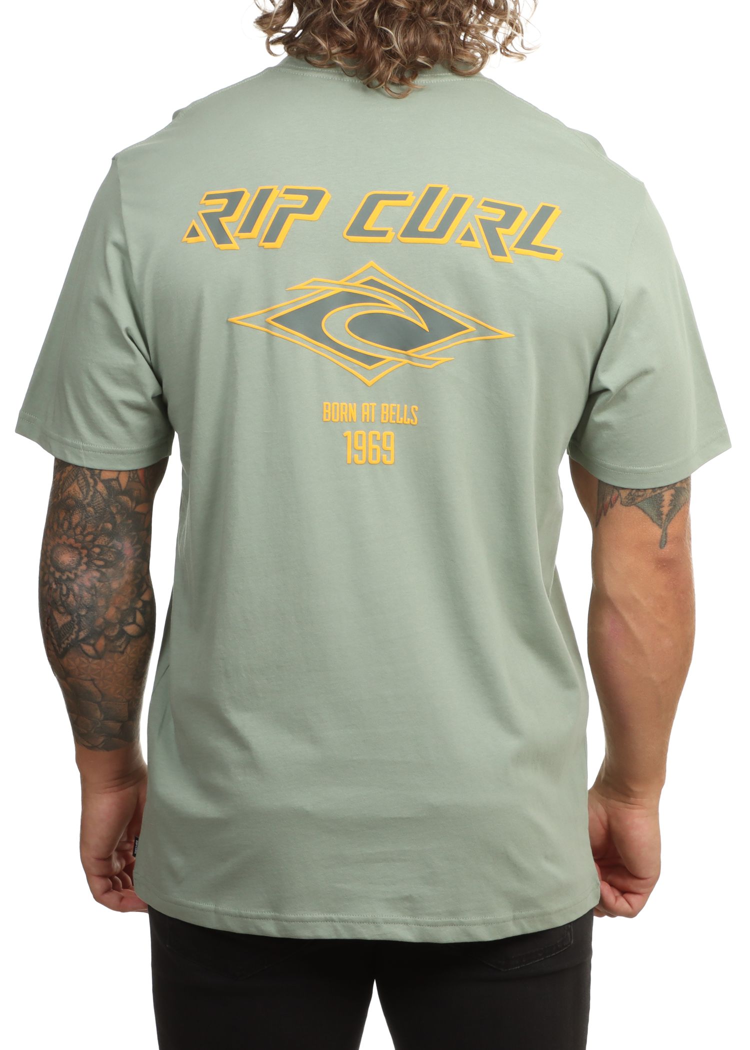 Ripcurl Fade Out Icon Tee Sage