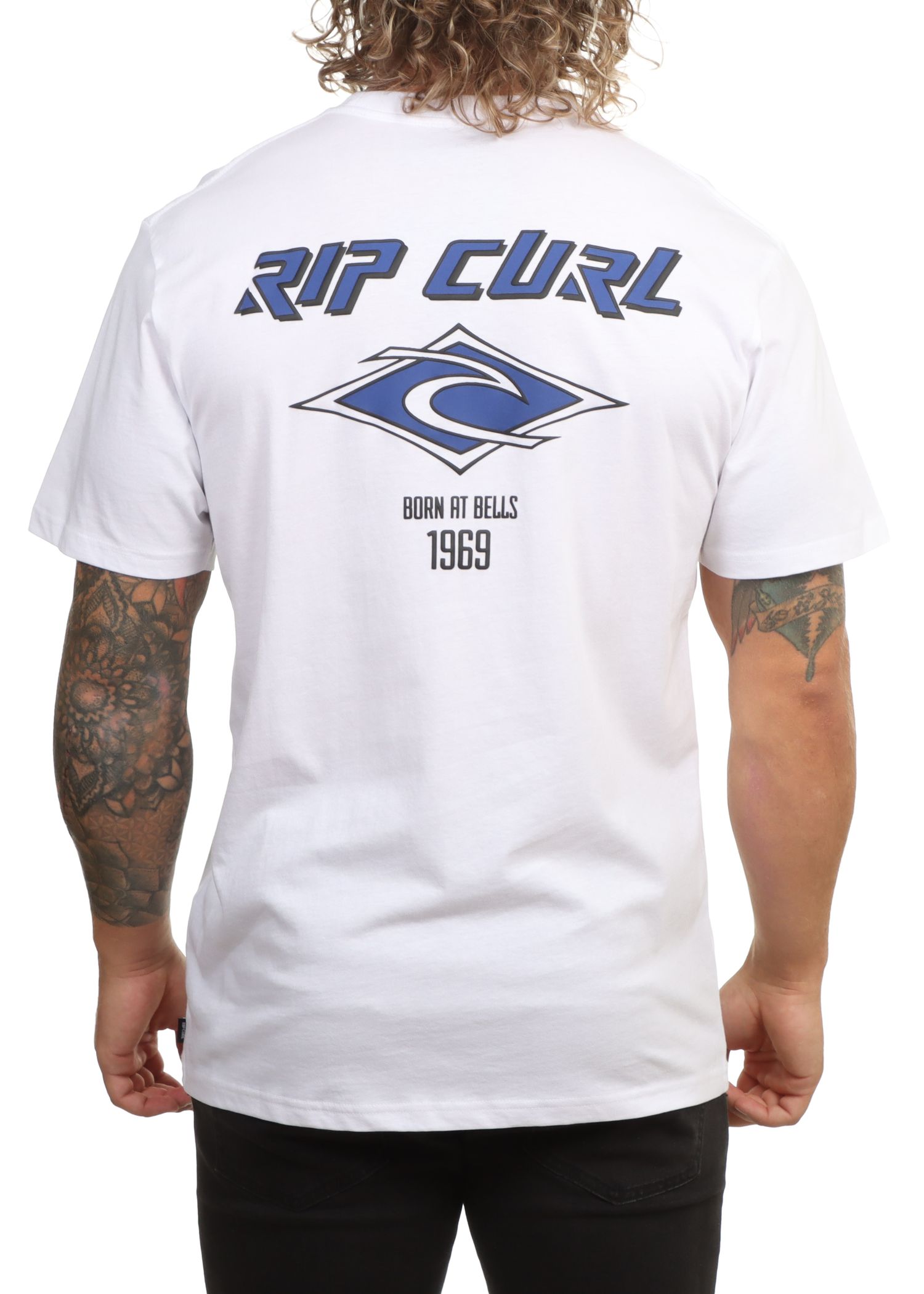 Ripcurl Fade Out Icon Tee White