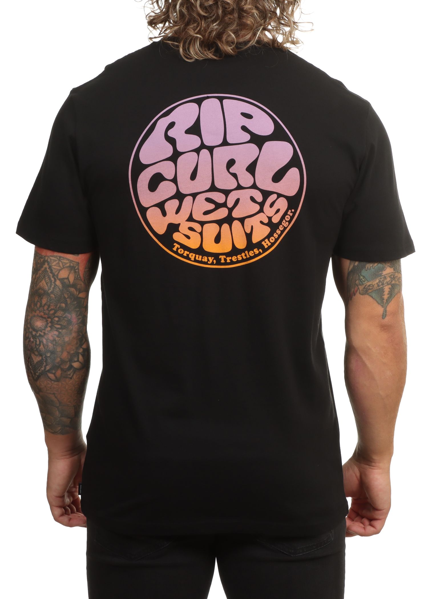 Ripcurl Wettie Passage Icon Tee Black