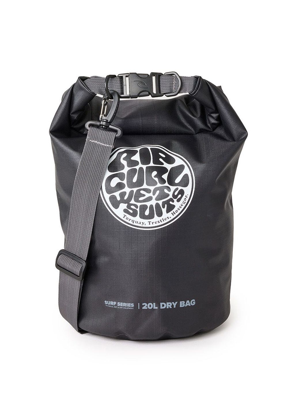 Ripcurl Surf Series 20L Barrel Bag Black Grey