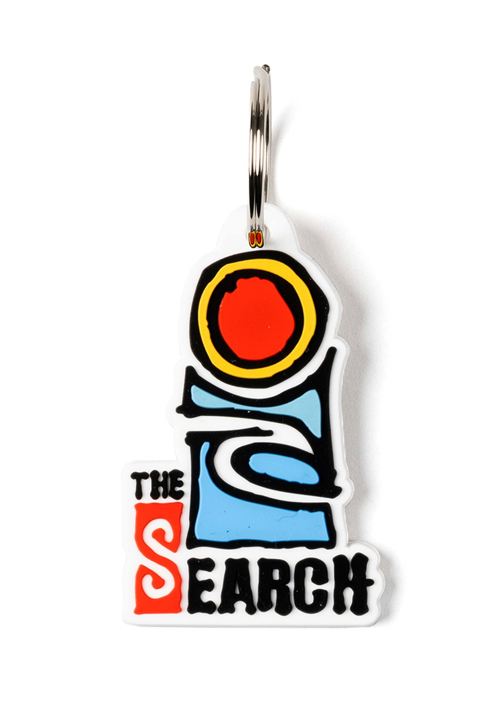 Ripcurl Icons Keyring White