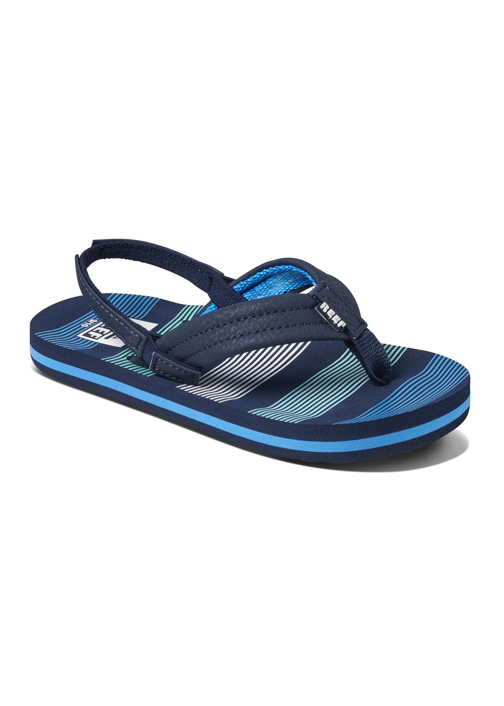 Reef Infant Boys Little Ahi Sandals Deep Sea