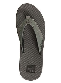 Reef Fanning Flip Flops Grey/Black